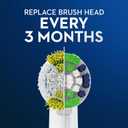 Oral-B Electric Toothbrush Replacement Brush Heads, Precision Clean, White, 1 Count + 1 Daily Clean White