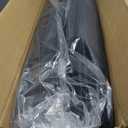 LINGVIDO Waterproof Faux Leather Seat Covers Compatible with 2009-2024 Dodge Ram 1500 2500 3500 Seat Cushion Protector Truck Pickup Crew Quad Cab with Split Bench 40/ 60(Black, Full Set Flat Back)