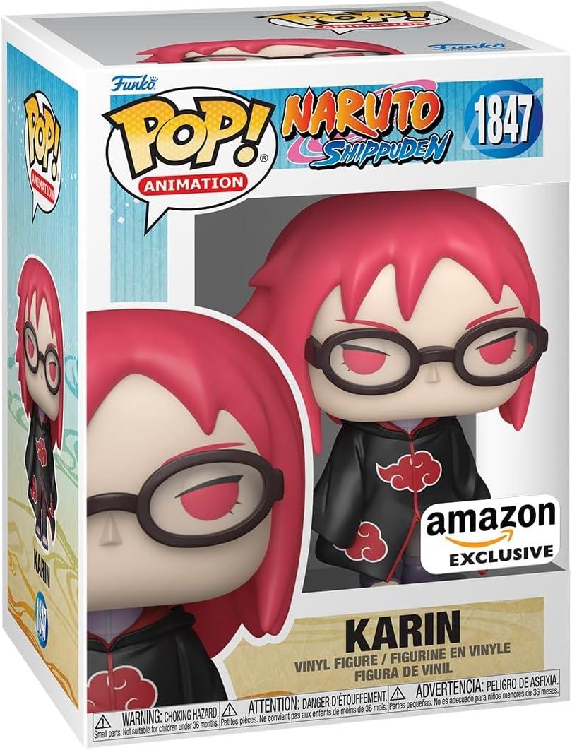 Funko Pop Animation: Naruto Shippuden - Karin, Amazon Exclusive - Collectable Vinyl Figure - Gift Idea - Official Merchandise - Toys for Kids & Adults - Anime Fans - Model Figure for Collectors