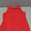 Smile Fish Women Scoop Neck Flowy Loose Fit Tank Top Sleeveless Summer Tops Shirts Size M