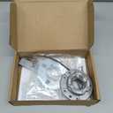 Upgraded W10324651 Hub with TB123A Spanner Wrench Replacement for Whirlpool Washer Drive Hub, W10324651-ba All-metal Drum Mounting Hub Replace W10528947 W10396887, for WTW5000DW3 WTW5000DW2 MVWX655DW1