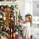 Artmag 12 Pcs Velvet Christmas Large Swag Bows 23.6x15.7 Inch Rustic Staircase Wreath Fireplace Vintage Bows for Christmas Tree Topper Holiday Indoor Outdoor Decor (Multicolor)