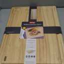 Dexas Rubberwood Pour Spout Cutting Board – 21" x 15" x 1" | Juice Groove, Easy-Pour Corner, Heavy-Duty Wood Board for Carving & Chopping