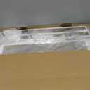 Kitsure Large Dish Drying Rack - Extendable Dish Rack, Multifunctional Dish Rack for Kitchen Counter, Anti-Rust Dish Drainers with Cutlery & Cup Holders 19.2"-26.7" L x 12.9" W, White