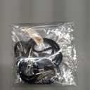 2 Pcs Adjustable Napkin Clip Black Bib Holder Clip Portable Napkin Holders Running Holder Clips Dental Bib Clips Neck Chain for Runners Adult Senior