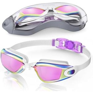 Aegend Swim Goggles, Swimming Goggles No Leaking Full Protection Adult Men Women Youth