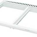 Smart Choice White Refrigerator Shelf Frame Drawer Cover Without Glass Replacement for Frigidaire 240364787