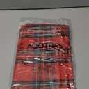 AQOTHES Pack of 2 Christmas Plaid Decorative Throw Pillow Covers Scottish Tartan Cushion Case for Farmhouse Home Holiday Decor Red and Green, 20 x 20 Inches