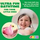 JOYIN 12 PCS Light Up Bath Toys, Toddler Flashing Colourful LED Bathtub Mermaid Toy, Baby Bathtime Floating Rubber Shower Gifts for Infant Kids Girls Valentines Easter Basket Stuffers Pool Party Favor