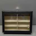 CO-Z Leather Multi Sunglasses Organizer for Women Men, Eyeglasses Eyewear Display Case with 8 Slots, Jewelry Watch Organizer, Sunglasses Jewelry Collection Case, Sunglass Glasses Storage Holder Box (Black)