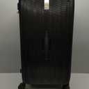 Hanke 28 Inch luggage, Top Opening Aluminum Frame Large Suitcases with Wheels, TSA Lock, Checked Suitcase with Removable Divider (Jet Black)