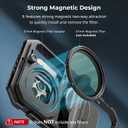 SMALLRIG 67mm Magnetic Filter Ring Adapter for Universal Mobile Video Cage 4597 4704 4596, Strong Magnetic Two-Way Attraction, for SMALLRIG 67mm Phone Magnetic Filter Series - 4843