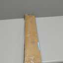 No Drill Blinds for Windows 1" Vinyl L-Shaped Slats Cordless Mini Blinds for Home, for Window Size 22" W  64" H Black