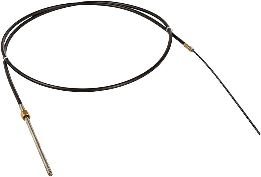 Uflex M66X14 Rotary Replacement Steering Cable, 14' , Black