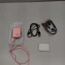 MP3 Player with Bluetooth, 1.8 inch Screen Portable Music Player with Speaker, FM Radio, Recorder, Expansion to 512GB, Pink with 32GB Micro SD Card