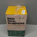 AEOCOO Bed Bumpers for Toddlers, Size 3 Ft, Toddler Bed Rail Bumper Protector for Loft Beds & Bunk Beds, Premium Soft Memory Foam Bed Guardrail, Anti-Bump | Fall Prevention, Gray