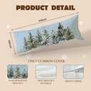 SNNDER Throw Pillow Covers, Pillow Covers for Room Decor, 20x54inch, 495