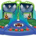LEXiBOOK, Electronic Football Game with Light and Sound Effects for 2 Players, Blue/Green, JG945