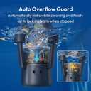 (2026 Upgrade) BUBLUE F10 Pool Surface Skimmer Robot, Pool Cleaner with App Control,Powerful Suction,5L Filter, Dual Cleaning Modes, AI Navigation,Ideal for In-Ground & Above-Ground Pools,Space Gray