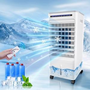 Portable Air Conditioners, Ductless Ventless Stand Up Air Conditioner for Room, 4-in-1 Indoor Air Conditioner for Bedroom No Windows Needed, Evaporative Swamp Cooler AC No Window No Exhaust (White)