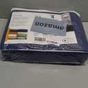 Tex Trend 100% Cotton Blanket  Soft and Breathable Twin XL Navy Blue Waffle Blanket  for Christmas & All Season Comfort  Suitable for Bed Layering, Sofa, Couch (60x90)