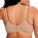 ProKloud Minimizer Bras for Women Full Coverage Unlined Plus Size Supportive Underwire Bras for Everyday 40DD