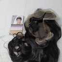 Rbenxia Curly Cosplay Wig Long Hair Heat Resistant Spiral Costume Wigs Anime Fashion Wavy Curly Cosplay Daily Party Black Size 26