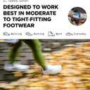 Superfeet All-Purpose Support Medium Arch Insoles (Blue) - Trim-To-Fit Orthotic Shoe Inserts - Professional Grade (Men 5.5-7 / Women 6.5-8)