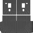 Durango Cargo Liner - Trunk Mat for Dodge Durango 6 & 7 Seats 2016-2025 2026, All Weather Cargo Mat for Durango Accessories, Heavy Duty Car Mats, Car Accessories