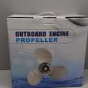 NOVINO Boat Propeller for Mercruiser Alpha One/Bravo One & Mercury Outboard Engines 135-300HP 2&4-Stroke, Aluminum Boat Propeller 15 Spline Tooth, Right Hand Rotation