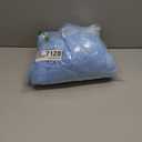 6ft Baby Blue Tulle Tablecloths for Rectangle Tables Light Blue Table Cloths Rectangle Wrinkle Free Stretch 6 Foot Table Cover with Tutu Skirt for Baby Shower Boy Birthday Party Banquet Buffet Cake (72" x 30" (6FT - 1 Pack))