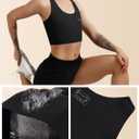 Chest Binder Transgender FTM Binder Trans Breast Binder Bra for Large Breast (Black, XXL)