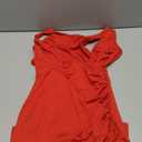 Mizoci Women's Casual Sleeveless Ruched Cocktail Party Dresses Bodycon Mini Sexy Club Dress (Medium, Red)