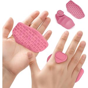 3 x HUAFA Anti-Slip Workout Grips, Gym Grips Weight Lifting Grips Pads, Ergonomics Weight Lifting Gloves for Men Women Deadlift, Fitness Training and Exercise, Gym Grips Pads for Palm Protection