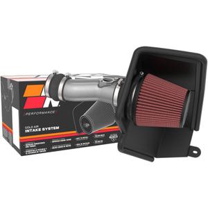 K&N Cold Air Intake System: High-Flow Air Filter, Increase Performance & Acceleration: Compatible with 2023-2025 Acura/Honda: Integra, Accord, Civic, 69-1509TC