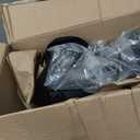 United Ortho USA14115 Short Air Cam Walker Fracture Boot, Medium, Black