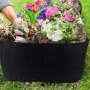 Fabric Raised Garden Bed, 3ft x 6ft Garden Grow Bags Planting Bed Rectangle Garden Containers for Vegetables Plants Flowers Outdoor