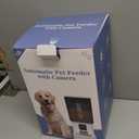 Large Dog Automatic Feeder with Camera: 12L/50 Cups Home Smart Dog Feeder for 20 Days Feeding - Anti-Clog with 20mm Wide Chute for Big Breed Owner