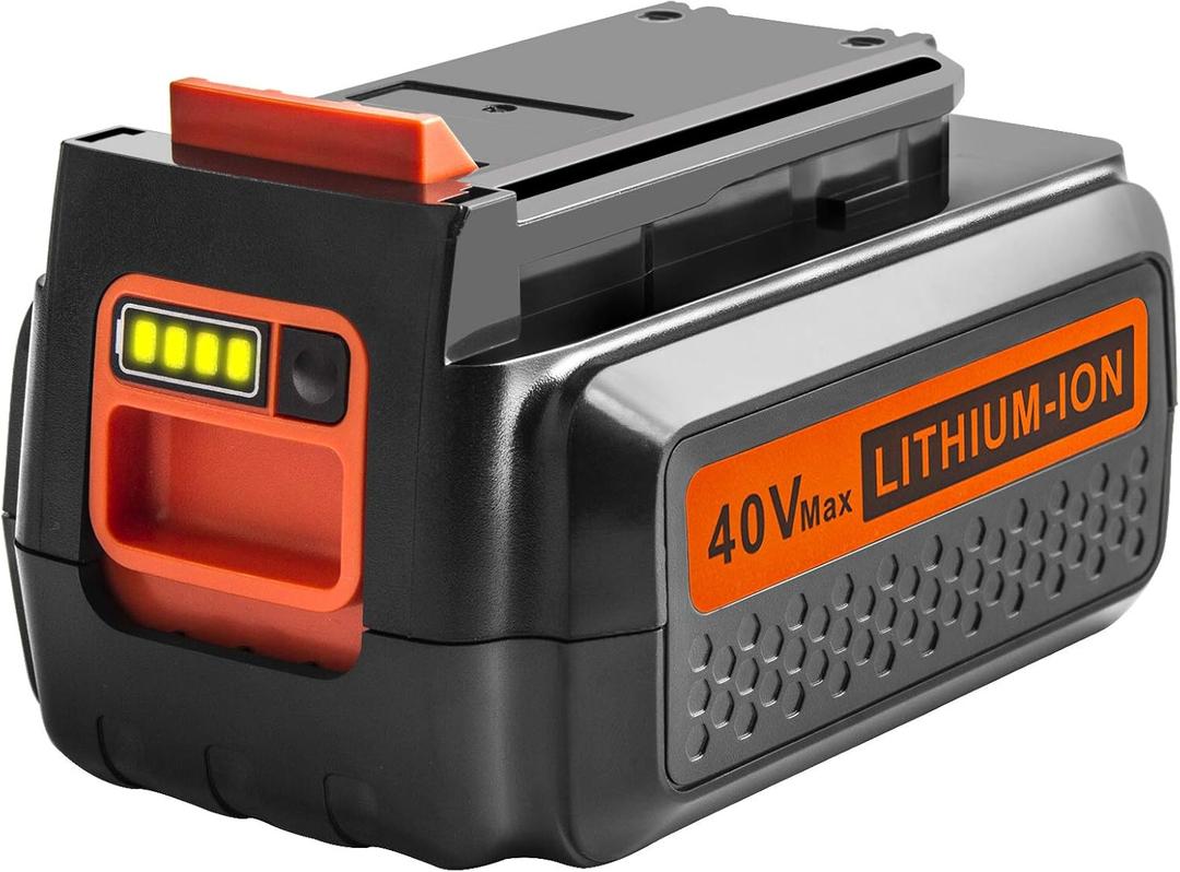 TREE.NB Upgraded LBX2040 40V 3000mAh Lithium Battery Replacement for Black Decker 40v Battery LBX2040 LBXR36 LBXR2036 LST540 LCS1240 LST136B LST540B LST140C LCSB2140 Cordless Power Tools