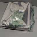 STORAGE MANIAC 2-Shelf Hanging Closet Organizer, Cloth Hanging Closet Shelf, Hanging Closets Baskets with Hooks for Dorm, Apt, Bedroom, College, Garment Rack, Wardrobe, Fabric with Mesh, Ivory