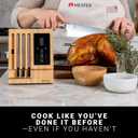 MEATER Block: WiFi Smart Wireless Meat Thermometer | 4 Probes, Long Range | Perfect for BBQ, Oven, Grill, Kitchen, Smoker, Air Fryer | Apple Watch, Alexa Compatible | iOS & Android App