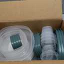 Rubbermaid Easy Find Lids Food Storage Containers, Blue Spruce, 26 Piece Set