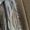 ZOOFOX 12 Pack Gold Charger Plates, 13" Plastic Round Antique Plate Chargers for Dinner Plates, Floral Charger Plates for Wedding Dinner Party Table Setting Decor