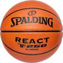 Spalding React TF250 Indoor-Outdoor Basketball, Size 5, 27.5"