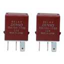 Automotive Relay (Set of 2) 156700-1700 90987-04004 Compatible with Toyota 90084-98032 90987-04004 90987-T4001 TD156700-3360 82501-TC000 156700-0860