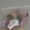 AIITLE Teacup Puppy Harness with Leash - Adjustable Soft Vest with Magic Tape & Reflective Safety Strips, Easy-Put-On for Poodles, Pomeranians - Gym, Hiking, Travel (Black, S) (S(Chest: 13.5 - 15"))