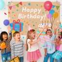 Tatuo 4 Pcs 36" x 72" Large Blank Brown Paper Banners for 2026 Graduation Crafts Decoration 120gsm Thick Kraft Paper Banner for Display Wall Signs Painting Birthday Wedding Summer Party Decor