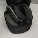 Neck Pillow for Traveling, Travel Pillows for Airplanes,100% Pure Memory Foam Travel Neck Pillow, Adjustable Flight Pillow, Portable Plane Accessories with Eye Mask, Earplugs, Carry Bag (Black)