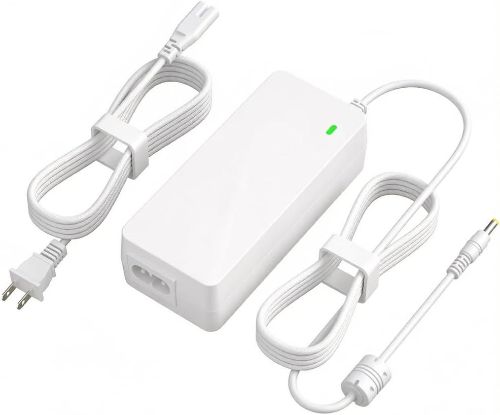 XCNXCN 18V Charger (White) for Cricut Explore air 2, Expression 2, Maker, Explore Air, Explore One Create Cake Mini Original Replacement for Cricut Maker KSAH1800250T1M2 Cutting Power Supply Cord