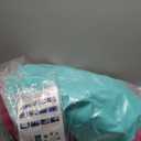 VOFiTNY Gymnastics Tumbling Equipment Air Barrel Inflatable Octagon Tumbler Roller Back-bend Trainer Cheerleading Without Pump (3.3'L x 2'D, Pink/Mint nopump)